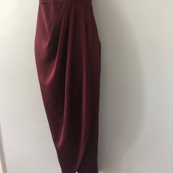 Maroon Formal Dress - Picture 2 of 3